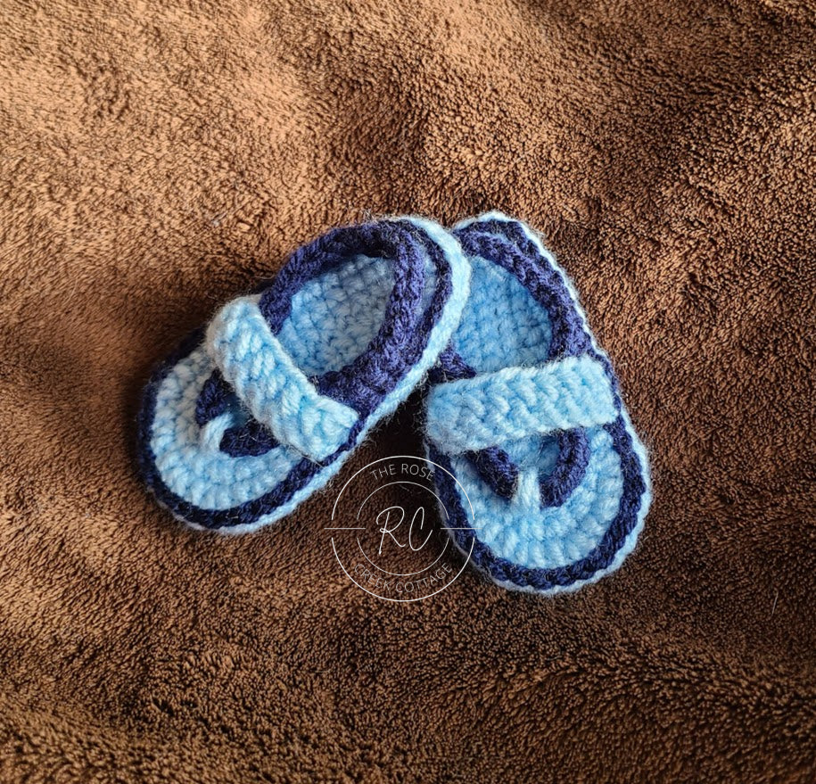 Handmade Baby Flip Flops