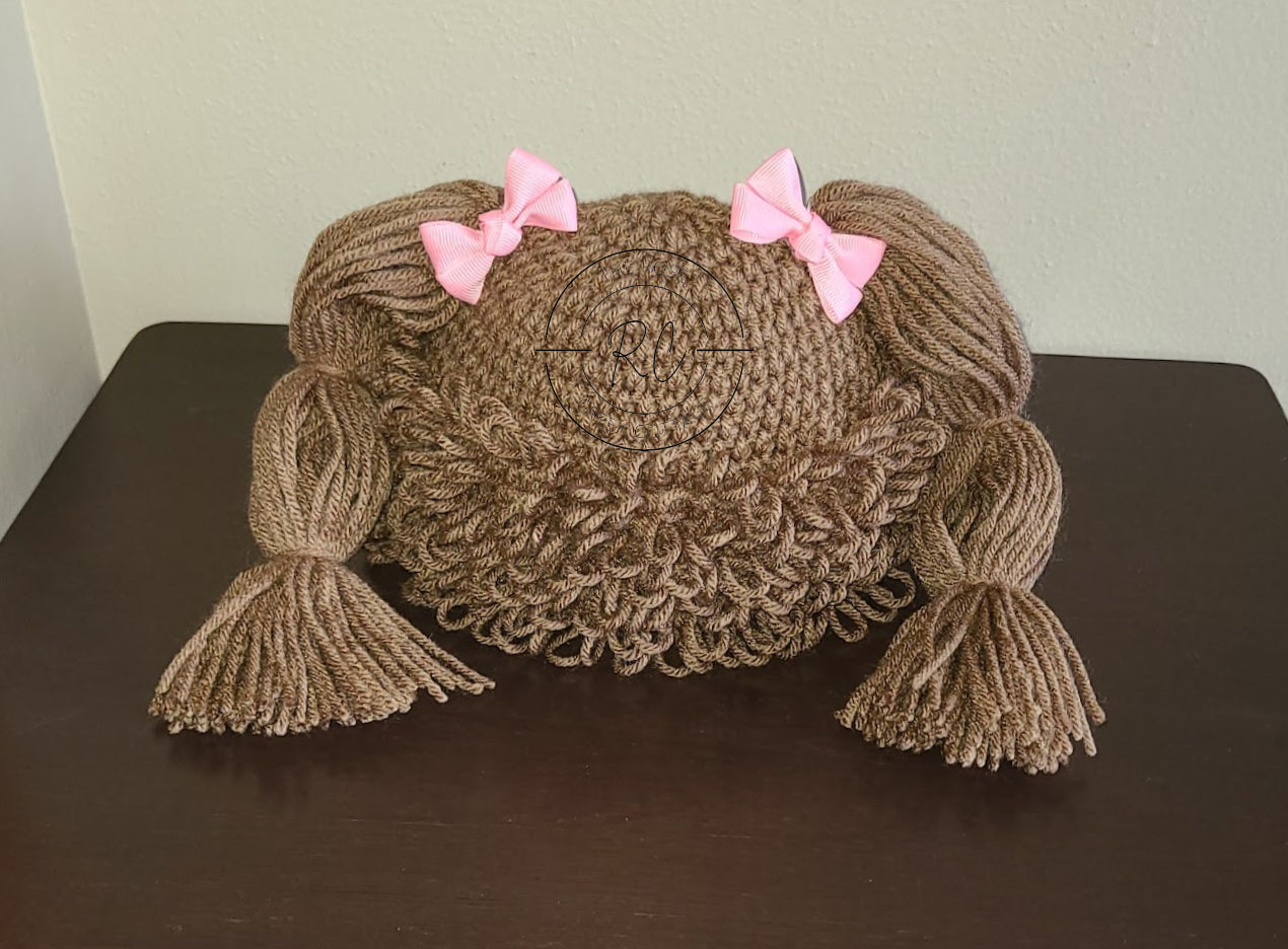 Handmade Kids from the Cabbage Patch Custom Made Hat