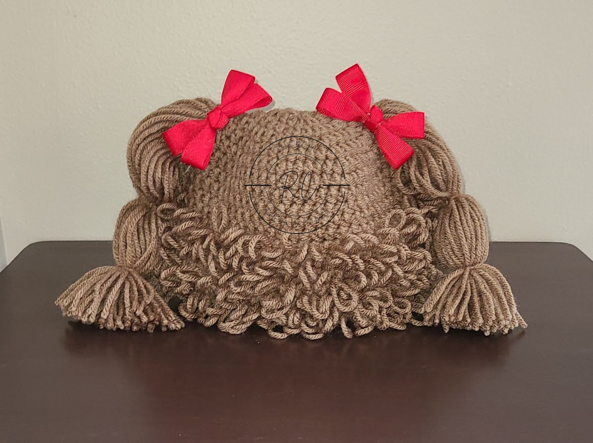 Handmade Kids from the Cabbage Patch Custom Made Hat