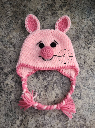 Handmade Piglet Custom Made Hat
