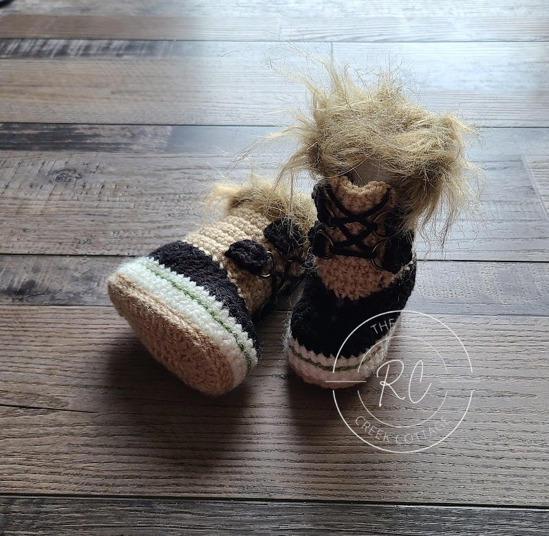 Handmade Baby Snow Boots