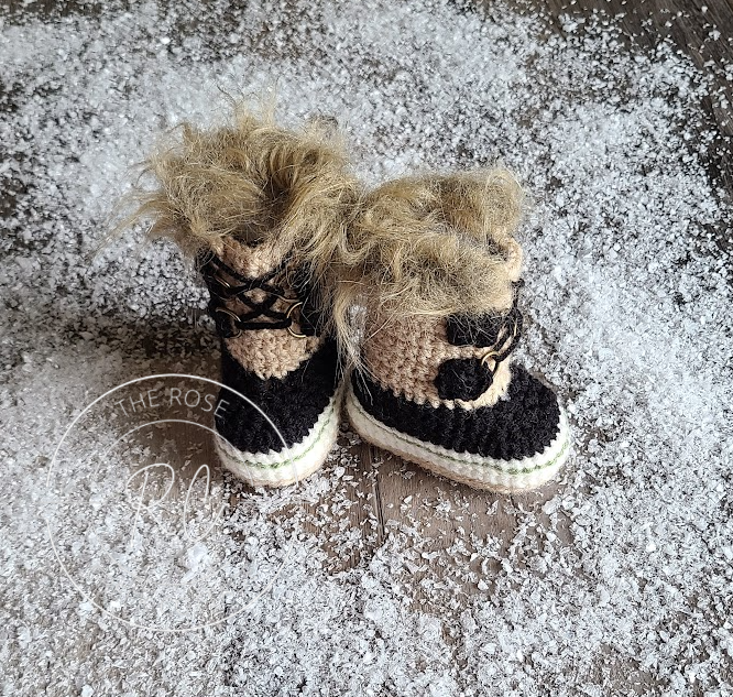 Handmade Baby Snow Boots
