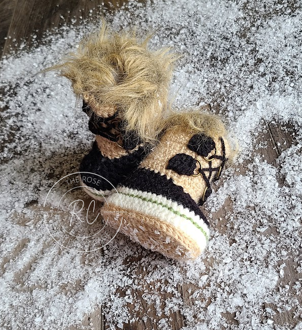 Handmade Baby Snow Boots