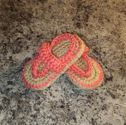 Handmade Baby Flip Flops